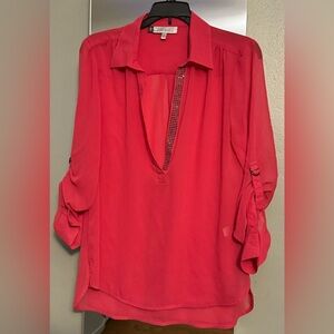 Jennifer Lopez Pink Blouse